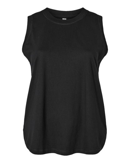 Women's Curvy Relaxed Fine Jersey Tank - 3892