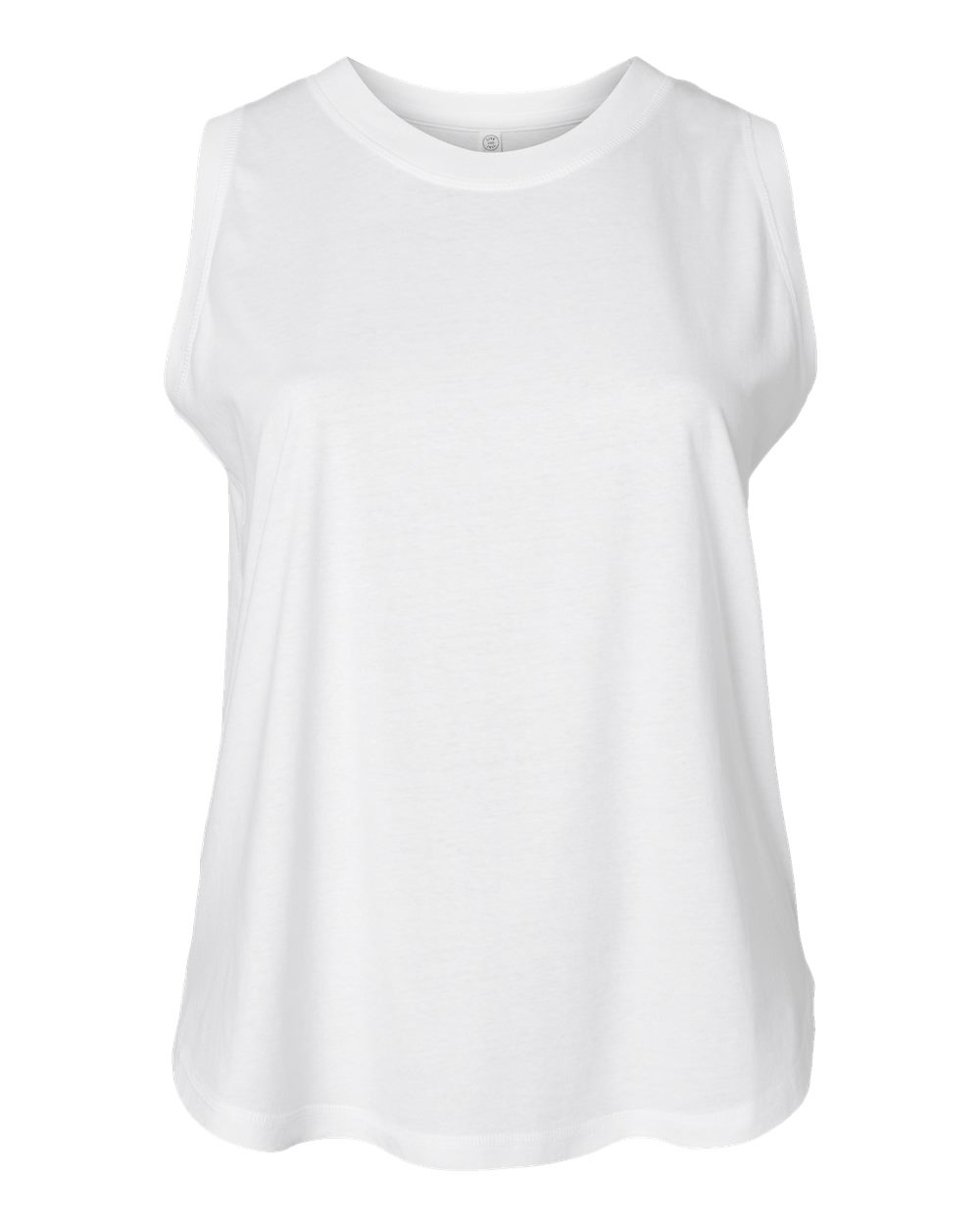 Women's Curvy Relaxed Fine Jersey Tank - 3892