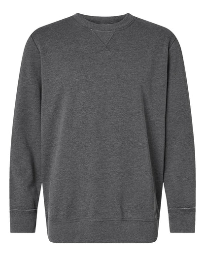 Unisex Vintage Wash Fleece Crewneck Sweatshirt - 6935
