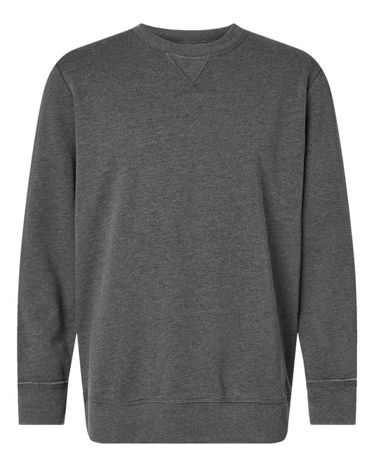 Unisex Vintage Wash Fleece Crewneck Sweatshirt - 6935