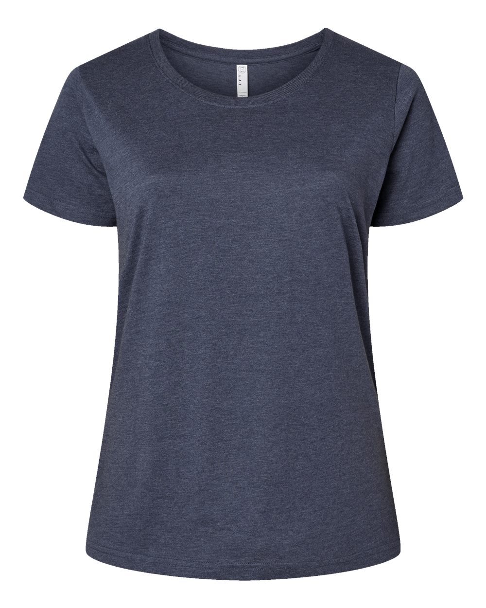 Women's Curvy Collection Fine Jersey Tee - 3816