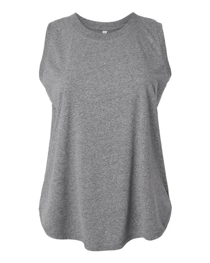 Women's Curvy Relaxed Fine Jersey Tank - 3892