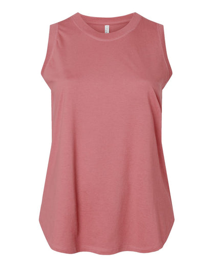 Women's Curvy Relaxed Fine Jersey Tank - 3892