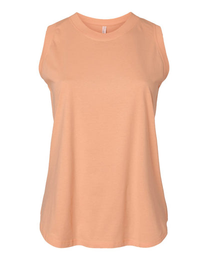 Women's Curvy Relaxed Fine Jersey Tank - 3892