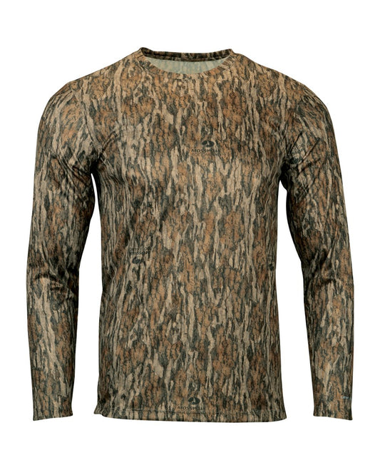 Men's Oxford Performance Camo Print Long Sleeve T-Shirt - 237