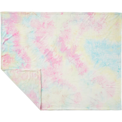 Tie Dye Flannel Fleece Blanket