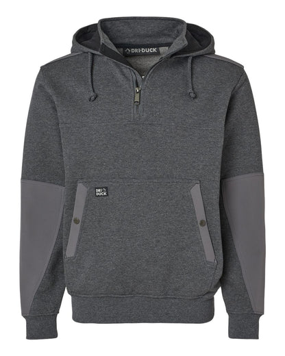 Men's Mission Quarter-Zip Hooded Pullover - 7349