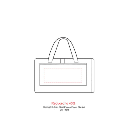 Buffalo Plaid Fleece Picnic Blanket