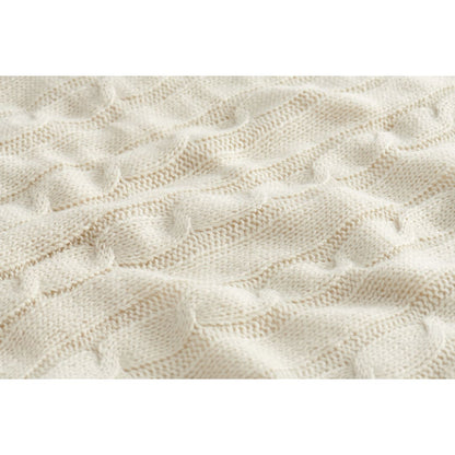 Field & Co.® Cable Knit Sherpa Blanket