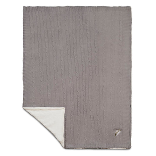 Field & Co.® Cable Knit Sherpa Blanket