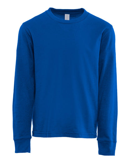 Youth Cotton Long Sleeve T-Shirt - 3311