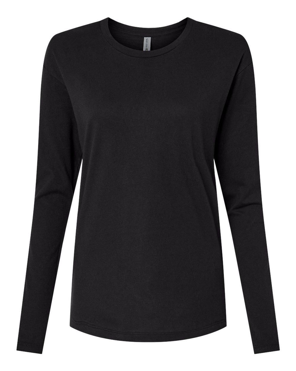 Women's Cotton Relaxed Long Sleeve T-Shirt - 3911