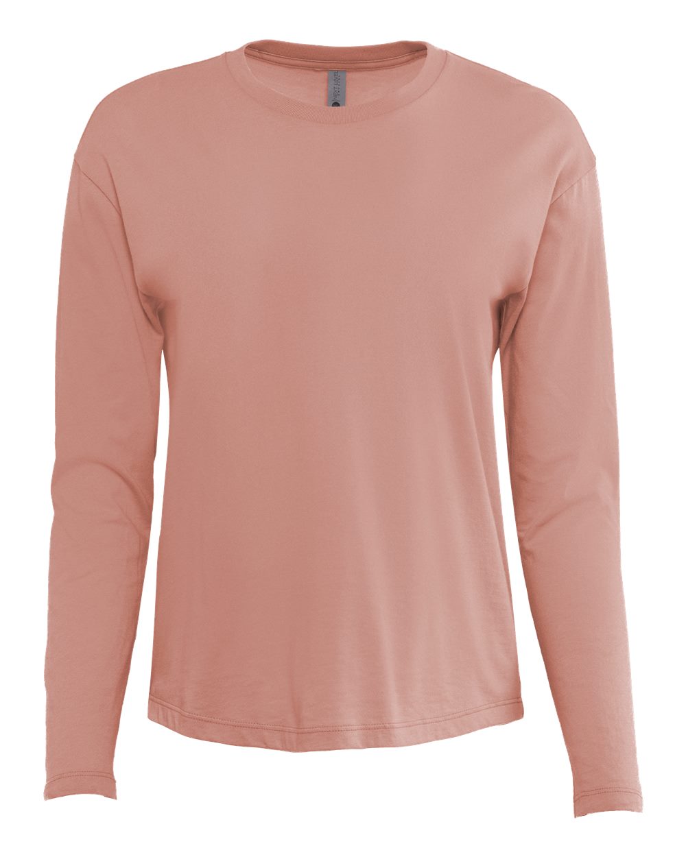 Women's Cotton Relaxed Long Sleeve T-Shirt - 3911