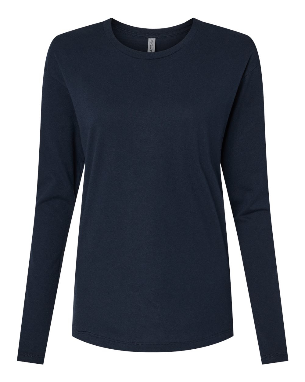 Women's Cotton Relaxed Long Sleeve T-Shirt - 3911