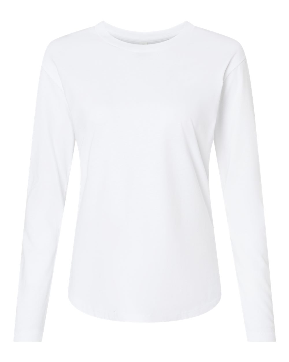 Women's Cotton Relaxed Long Sleeve T-Shirt - 3911