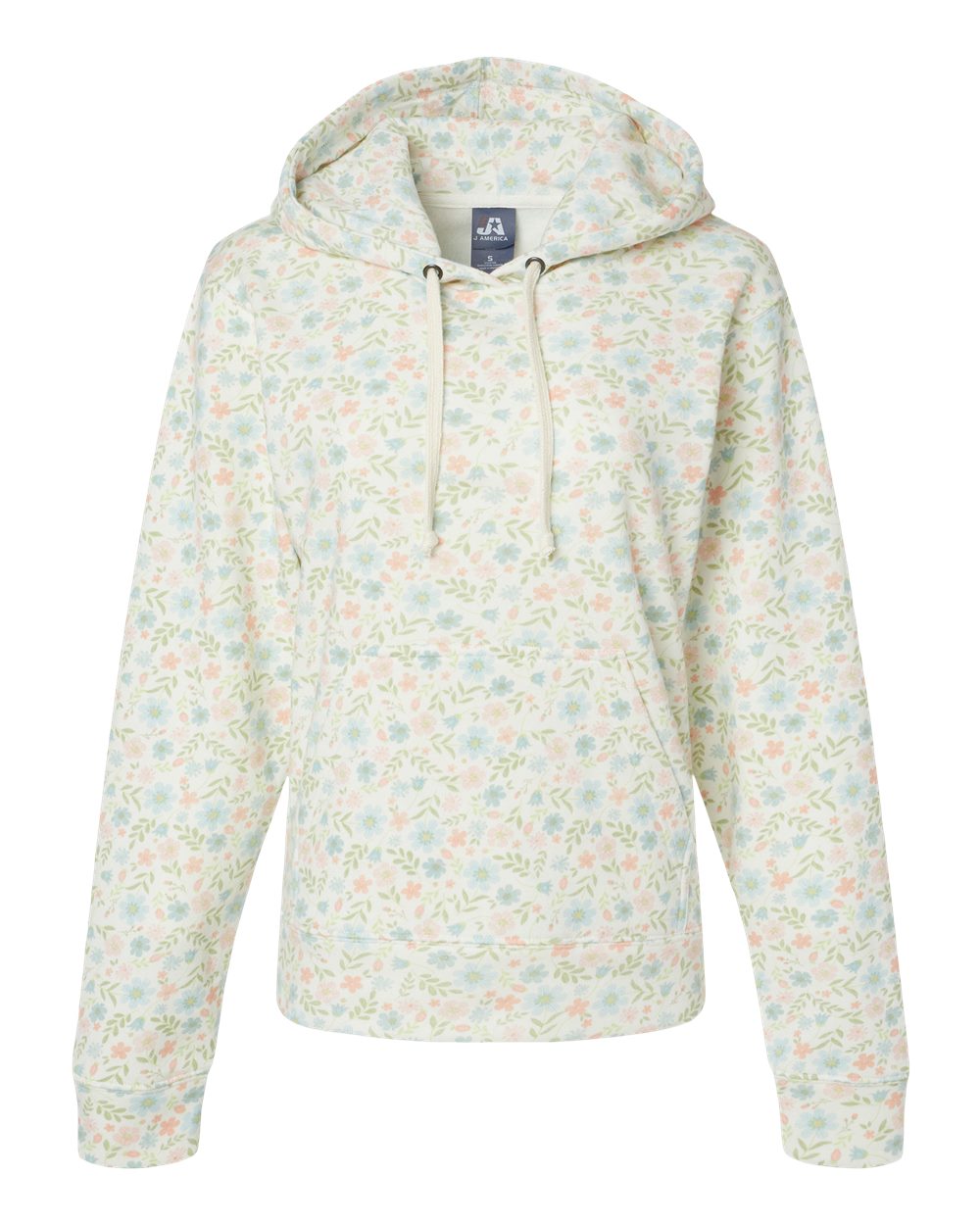 Men's Triblend Fleece Hooded Sweatshirt - 8871