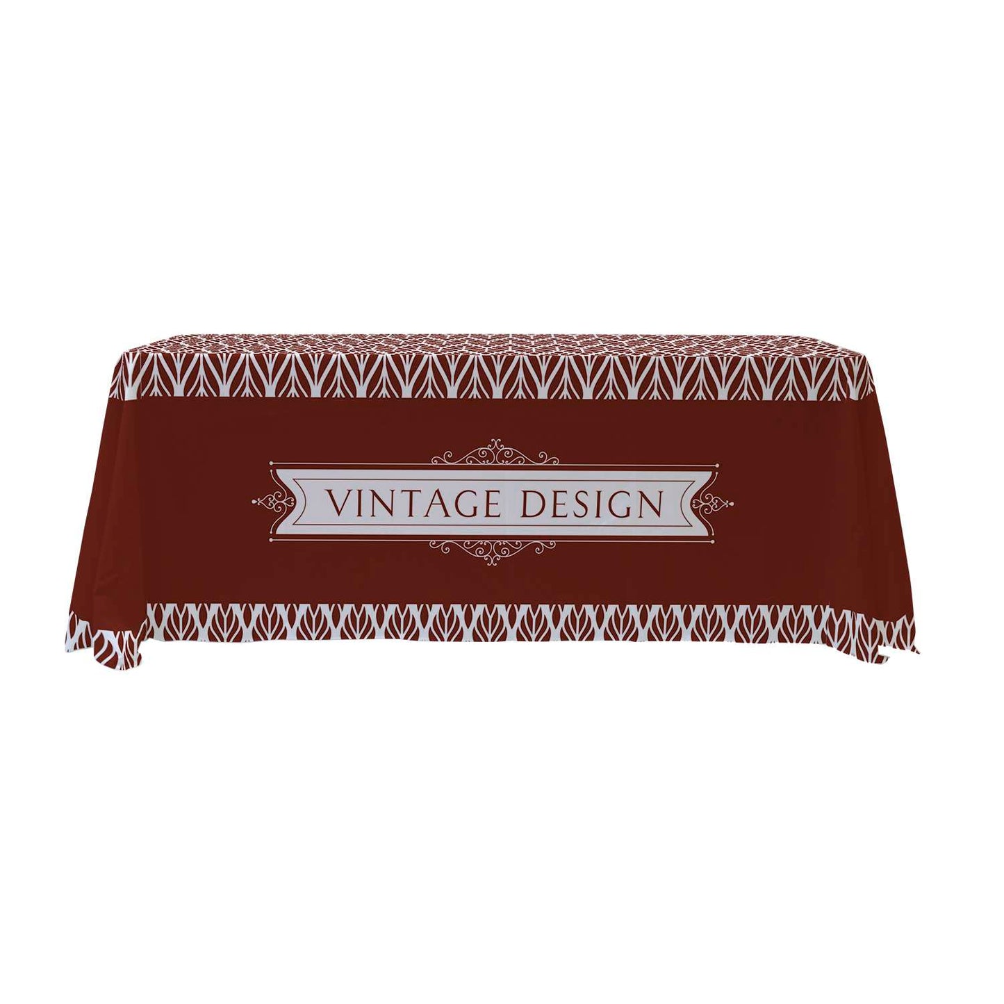 6' Eco-Wise 3-Sided Throw Full-Color Full-Bleed