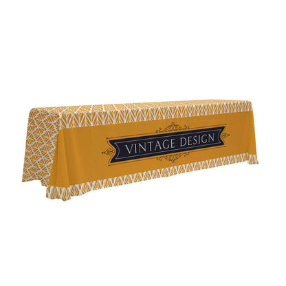 8' Eco-Wise 3-Sided Throw Full-Color Full-Bleed