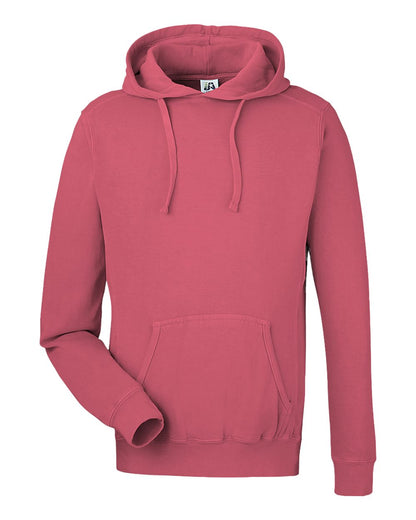 Unisex Pigment-Dyed Fleece Hooded Sweatshirt - 8730