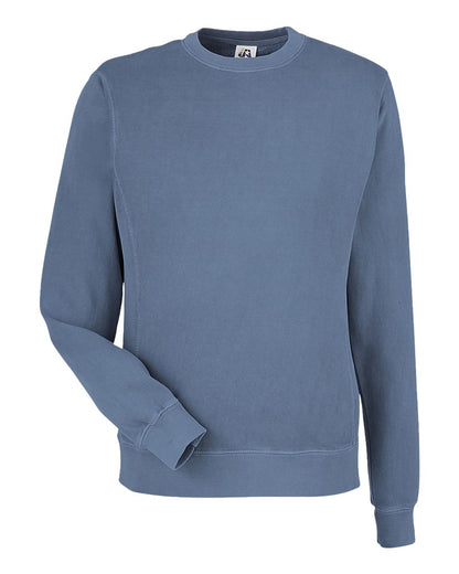 Unisex Pigment-Dyed Fleece Crewneck Sweatshirt - 8731
