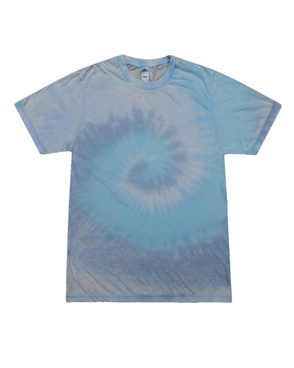Unisex Festival Tie-Dyed Burnout T-Shirt - 1090