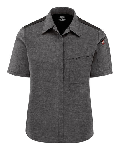 Women's Poplin Airflow Cook Shirt with OilBlok - 501W