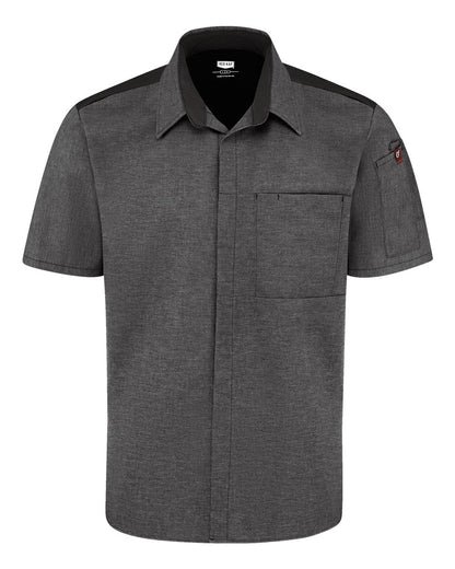 Poplin Airflow Cook Shirt with OilBlok - 502M