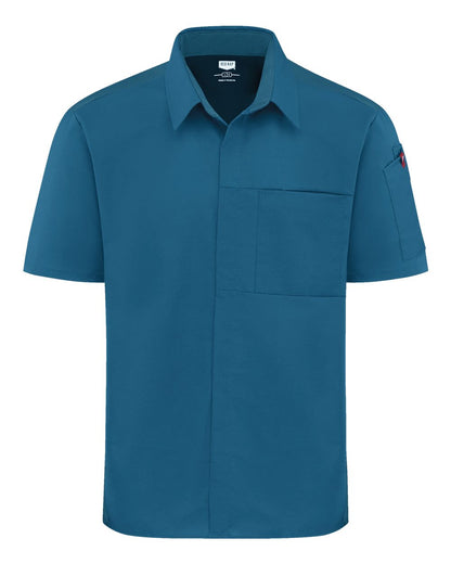 Poplin Airflow Cook Shirt with OilBlok - 502M