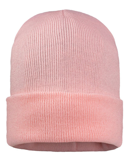 12" Jersey Lined Cuffed Beanie - SP12JL