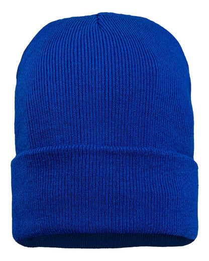 12" Jersey Lined Cuffed Beanie - SP12JL