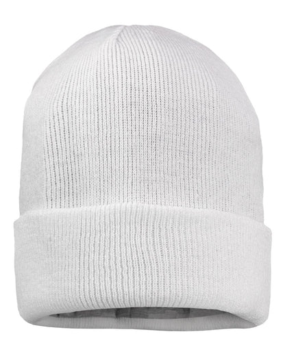 12" Jersey Lined Cuffed Beanie - SP12JL