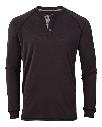Unisex Henley Long Sleeve T-Shirt - BM3101