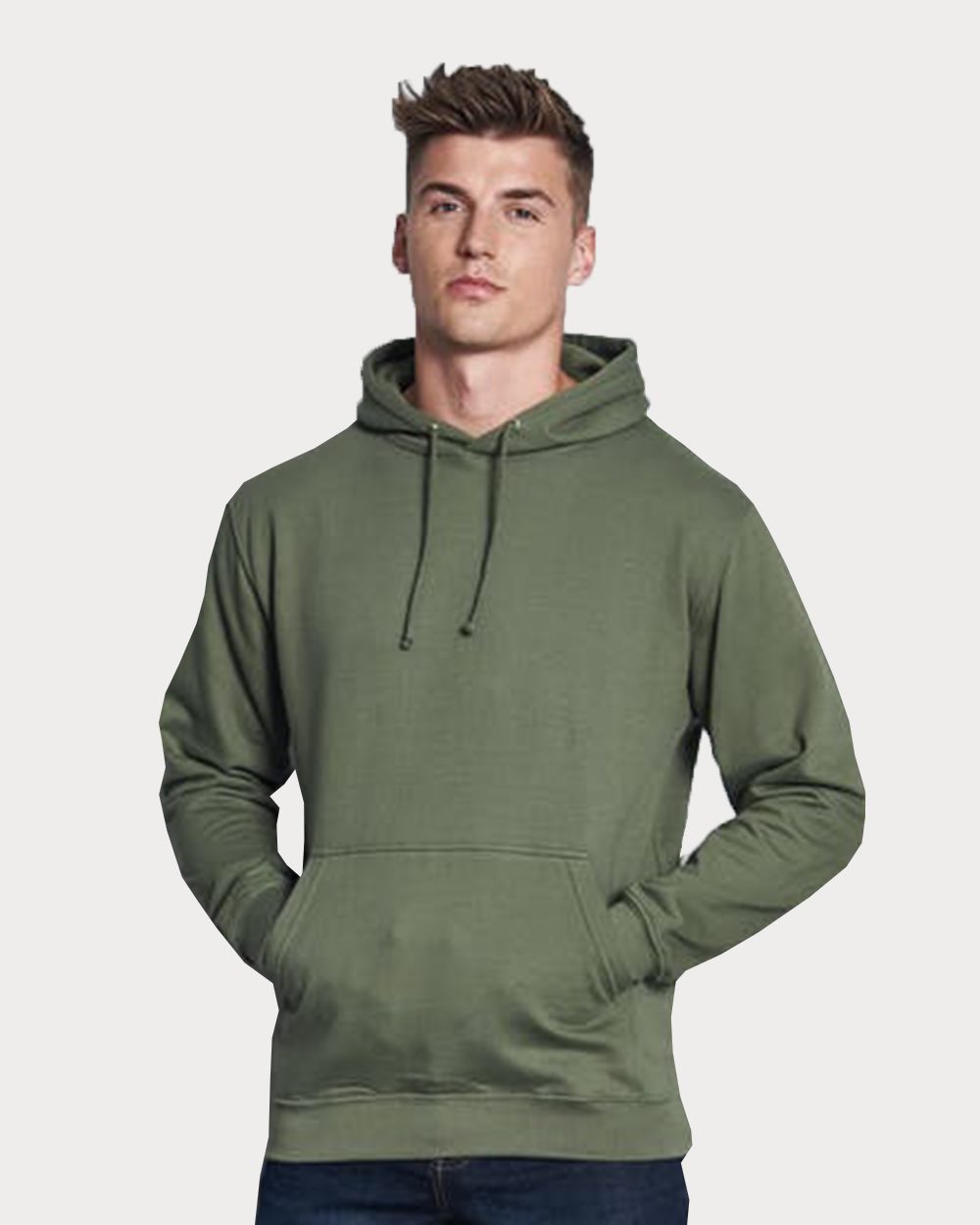 Unisex College Hooded Sweatshirt - JHA001