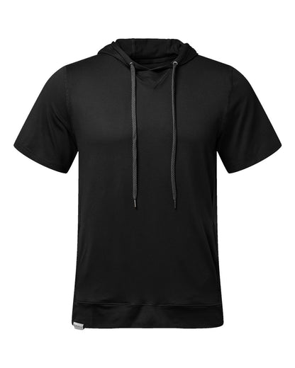 Men's Eco Revive™ Ventura Soft Knit Short Sleeve Hooded Sweatshirt - 222505