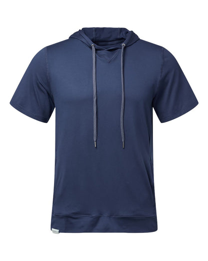 Men's Eco Revive™ Ventura Soft Knit Short Sleeve Hooded Sweatshirt - 222505