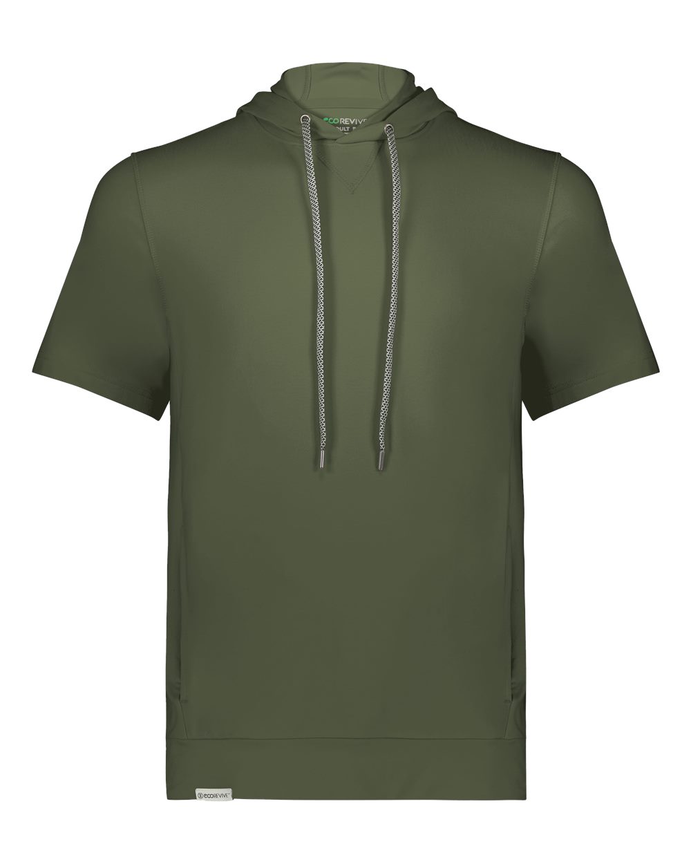 Men's Eco Revive™ Ventura Soft Knit Short Sleeve Hooded Sweatshirt - 222505