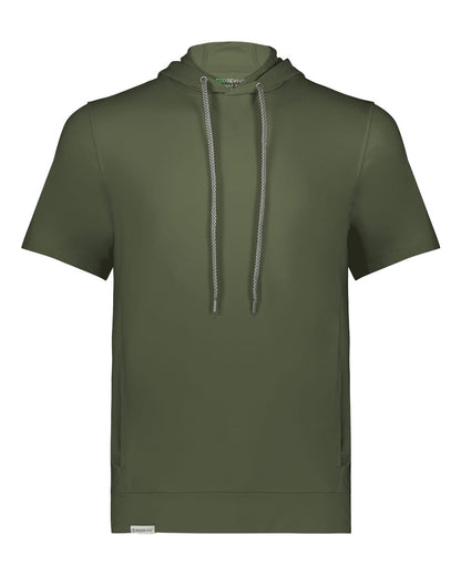 Men's Eco Revive™ Ventura Soft Knit Short Sleeve Hooded Sweatshirt - 222505