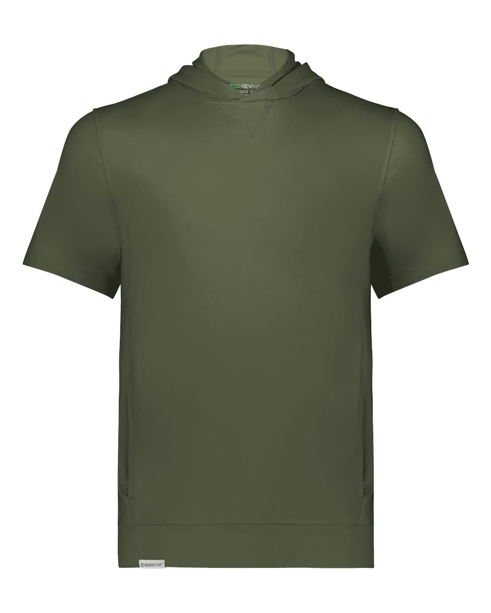 Youth Eco Revive™ Ventura Soft Knit Short Sleeve Hooded Sweatshirt - 222605