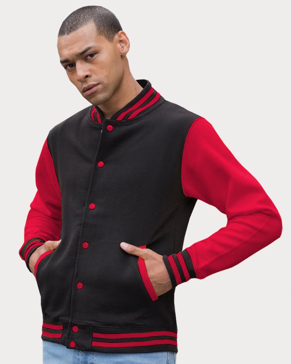 Unisex Letterman Jacket - JHA043