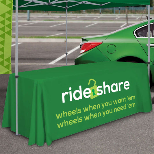 48-Hour Quick Ship 6' Standard Table Throw (Full-Color  Full-Bleed)