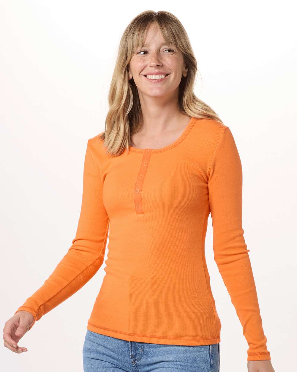 Women's Harper Long Sleeve Henley - BW2402
