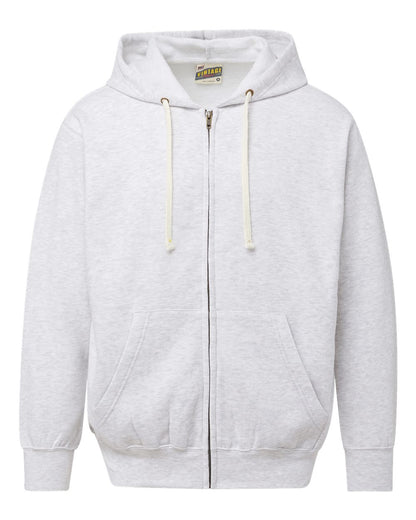 Unisex Vintage Fleece Full-Zip Hooded Sweatshirt - 22132