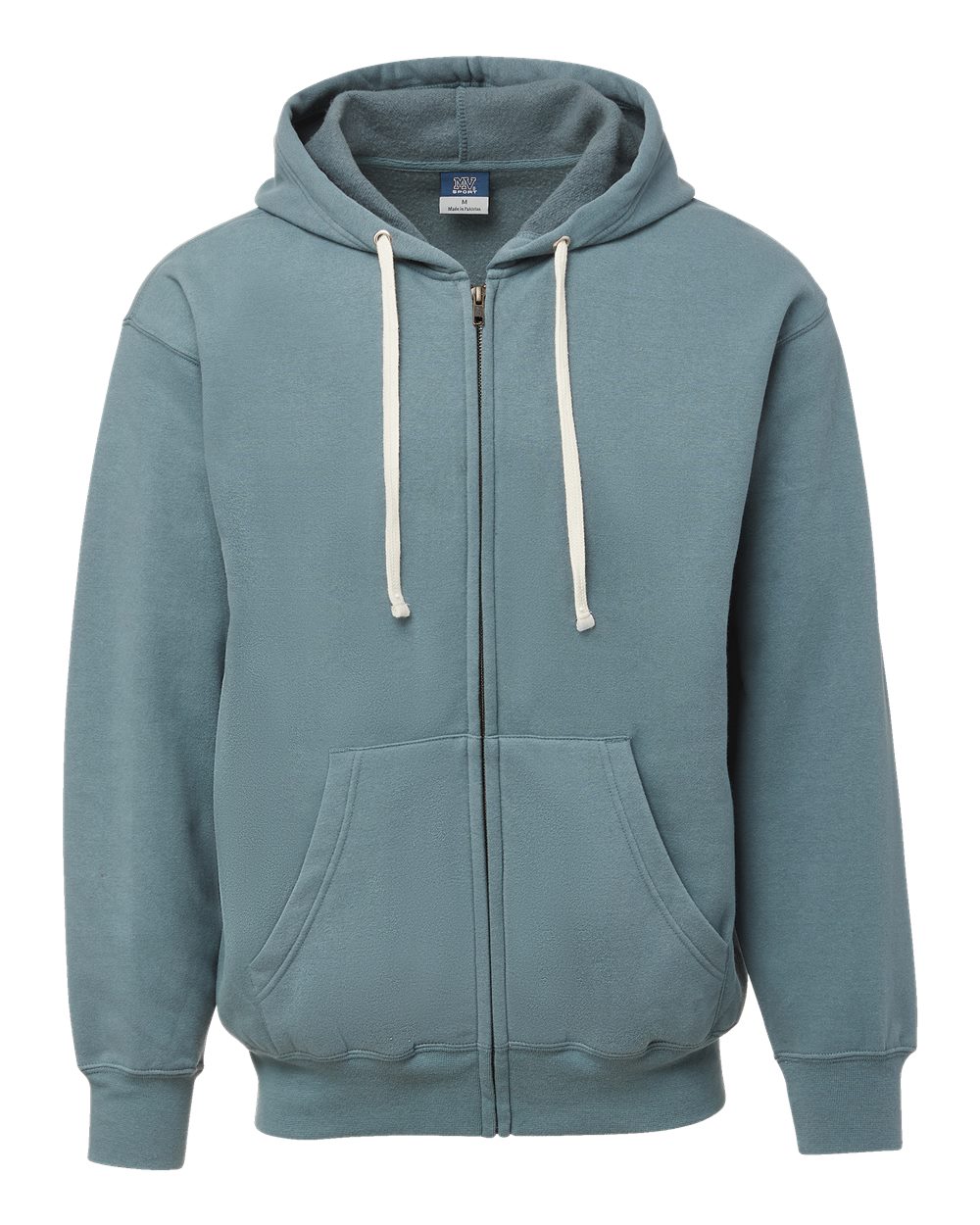 Unisex Vintage Fleece Full-Zip Hooded Sweatshirt - 22132