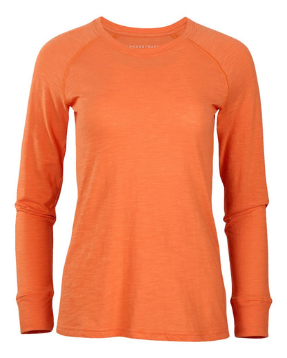 Women's Solid Preppy Patch Long Sleeve T-Shirt - BW3166