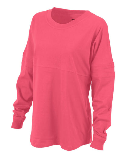Women's Pom Pom Long Sleeve Jersey T-Shirt - BW3514