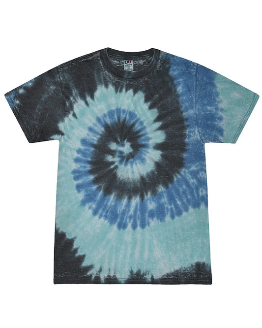 Unisex Festival Tie-Dyed Burnout T-Shirt - 1090