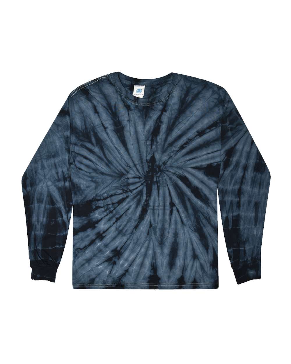 Unisex Tie-Dyed Long Sleeve T-Shirt - 2000