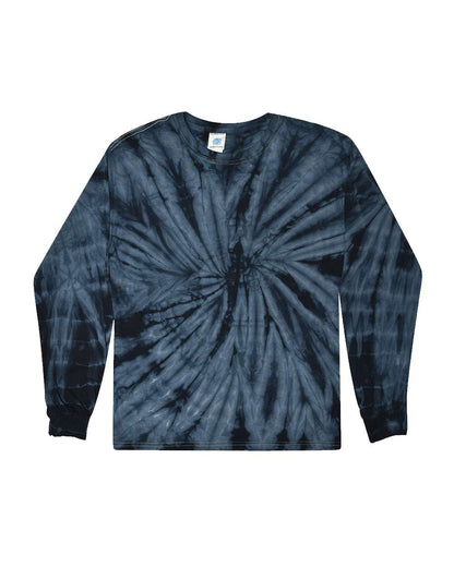 Unisex Tie-Dyed Long Sleeve T-Shirt - 2000