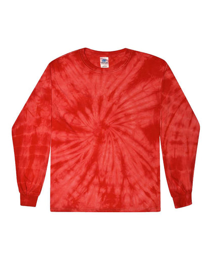 Unisex Tie-Dyed Long Sleeve T-Shirt - 2000