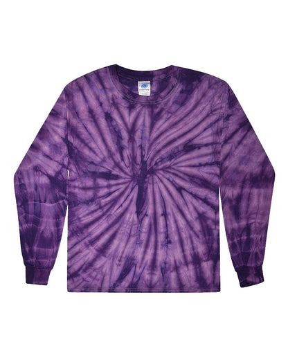 Youth Tie-Dyed Long Sleeve T-Shirt - 2000Y